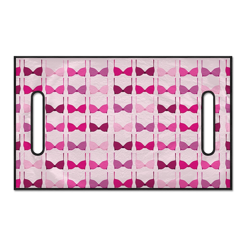 Pink Bra Breast Cancer Pattern Print Golf Cart Seat Cover