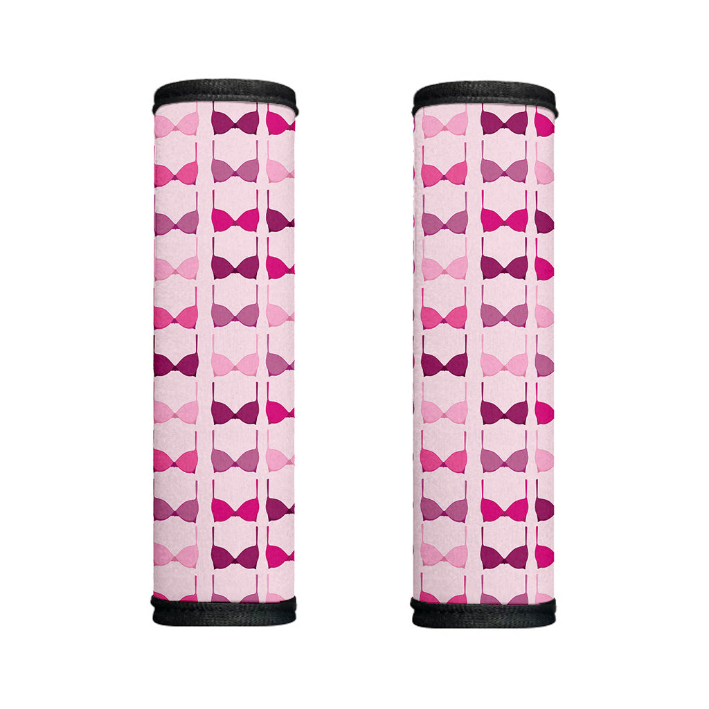 Pink Bra Breast Cancer Pattern Print Handle Covers