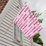 Pink Bra Breast Cancer Pattern Print House Flag