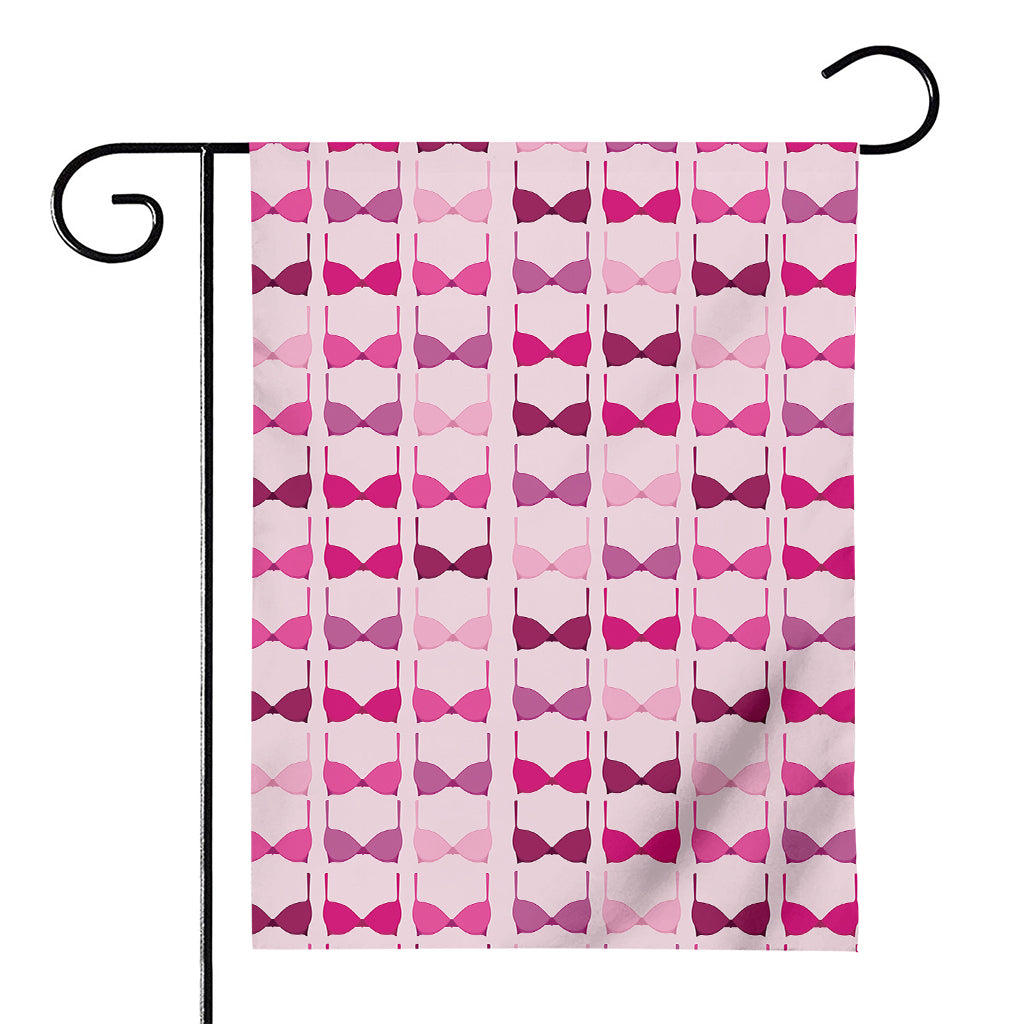 Pink Bra Breast Cancer Pattern Print House Flag
