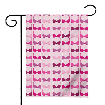 Pink Bra Breast Cancer Pattern Print House Flag