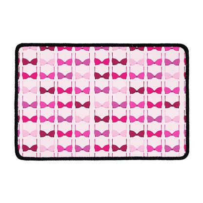 Pink Bra Breast Cancer Pattern Print Kitchen Mat