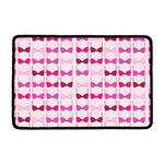 Pink Bra Breast Cancer Pattern Print Kitchen Mat