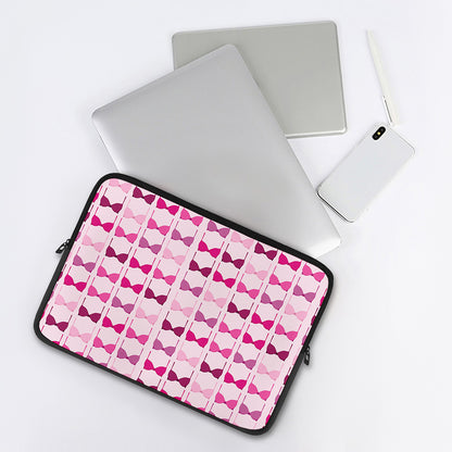 Pink Bra Breast Cancer Pattern Print Laptop Sleeve