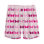 Pink Bra Breast Cancer Pattern Print Men's Sports Shorts