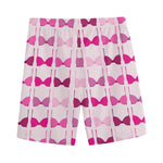 Pink Bra Breast Cancer Pattern Print Men's Sports Shorts