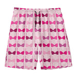 Pink Bra Breast Cancer Pattern Print Men's Swim Trunks