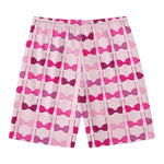 Pink Bra Breast Cancer Pattern Print Men's Swim Trunks
