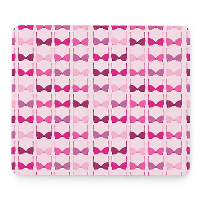 Pink Bra Breast Cancer Pattern Print Mouse Pad