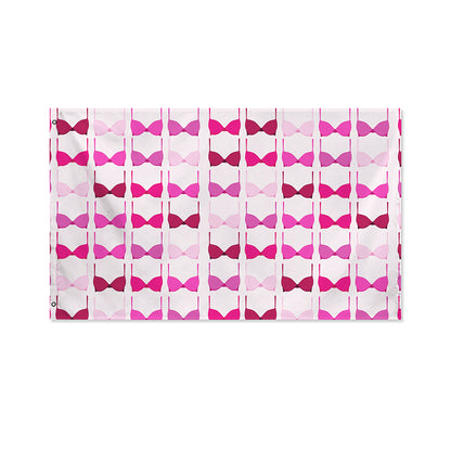 Pink Bra Breast Cancer Pattern Print Polyester Flag