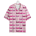 Pink Bra Breast Cancer Pattern Print Rayon Hawaiian Shirt