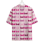 Pink Bra Breast Cancer Pattern Print Rayon Hawaiian Shirt