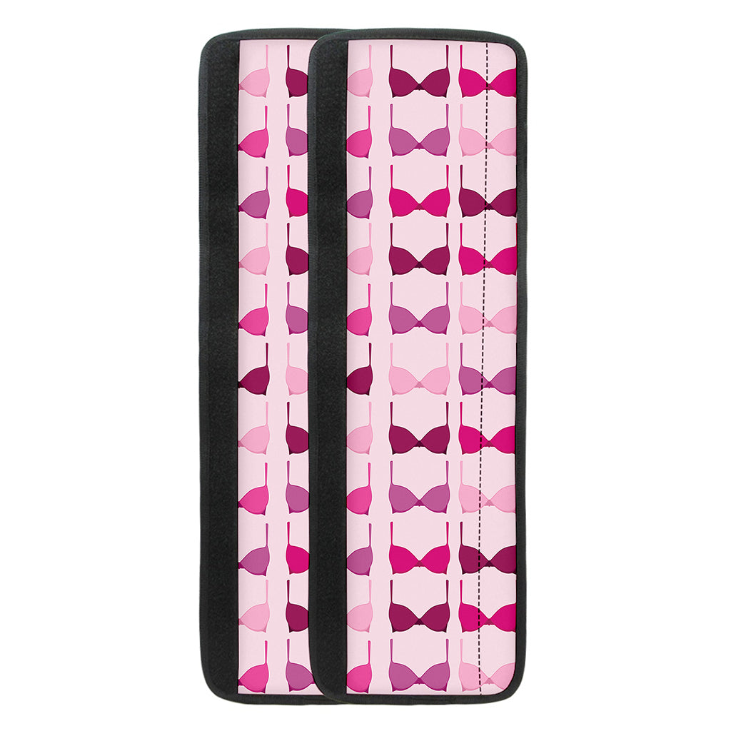 Pink Bra Breast Cancer Pattern Print Refrigerator Handle Covers