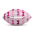 Pink Bra Breast Cancer Pattern Print Rugby Ball