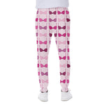 Pink Bra Breast Cancer Pattern Print Scuba Joggers