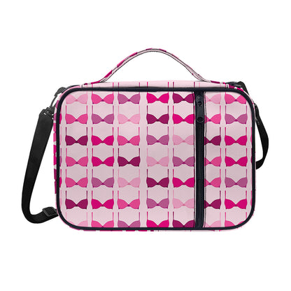 Pink Bra Breast Cancer Pattern Print Shoulder Strap Bible Bag