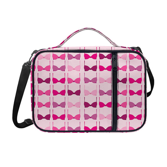 Pink Bra Breast Cancer Pattern Print Shoulder Strap Bible Bag