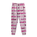 Pink Bra Breast Cancer Pattern Print Sweatpants