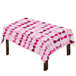 Pink Bra Breast Cancer Pattern Print Tablecloth