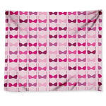 Pink Bra Breast Cancer Pattern Print Tapestry