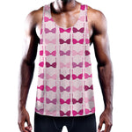 Pink Bra Breast Cancer Pattern Print Training Tank Top