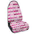 Pink Bra Breast Cancer Pattern Print Waterproof Car Seat Cover