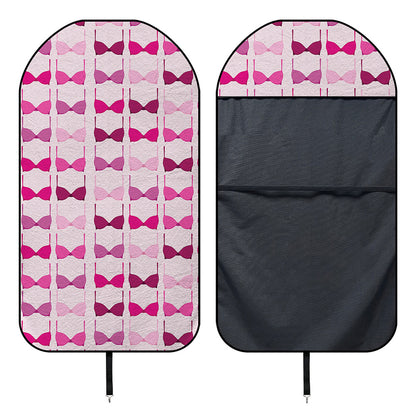Pink Bra Breast Cancer Pattern Print Waterproof Car Seat Cover