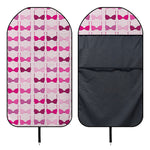 Pink Bra Breast Cancer Pattern Print Waterproof Car Seat Cover