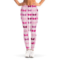 Pink Bra Breast Cancer Pattern Print Women's Leggings