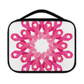 Pink Breast Cancer Ribbon Flower Print Classic Bible Case