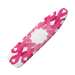 Pink Breast Cancer Ribbon Flower Print Ironing Board Cover