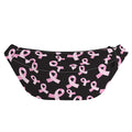Pink Breast Cancer Ribbon Pattern Print Fanny Pack