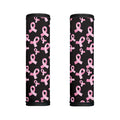 Pink Breast Cancer Ribbon Pattern Print Handle Covers