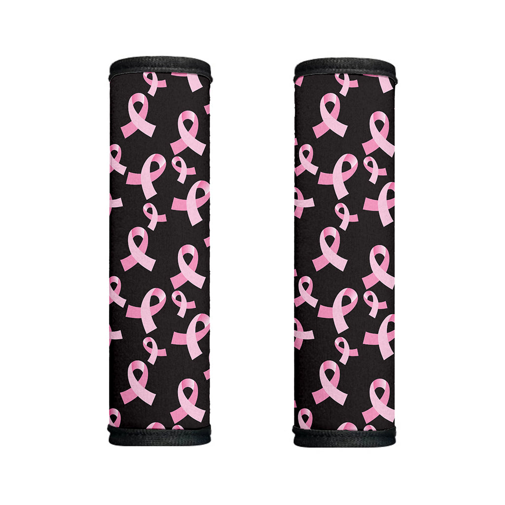 Pink Breast Cancer Ribbon Pattern Print Handle Covers