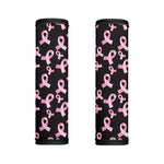 Pink Breast Cancer Ribbon Pattern Print Handle Covers
