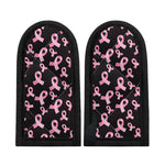 Pink Breast Cancer Ribbon Pattern Print Skillet Handle Cover