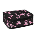 Pink Breast Cancer Ribbon Pattern Print Small Lunch Bag