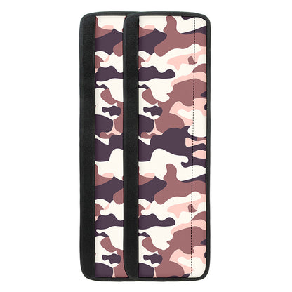 Pink Brown Camouflage Print Refrigerator Handle Covers