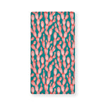 Pink Cactus Pattern Print Baby Crib Sheet