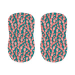 Pink Cactus Pattern Print Bar Stool Covers