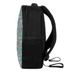 Pink Cactus Pattern Print Casual Backpack