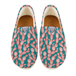 Pink Cactus Pattern Print Casual Shoes