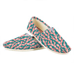 Pink Cactus Pattern Print Casual Shoes