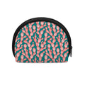 Pink Cactus Pattern Print Coin Purse