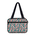 Pink Cactus Pattern Print Double Strap Bible Bag
