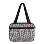 Pink Cactus Pattern Print Double Strap Bible Bag