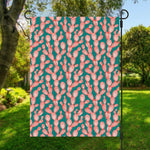 Pink Cactus Pattern Print Garden Flag