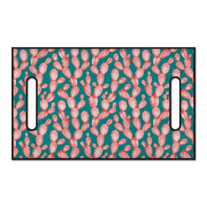Pink Cactus Pattern Print Golf Cart Seat Cover