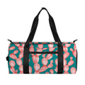 Pink Cactus Pattern Print Gym Bag