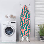 Pink Cactus Pattern Print Ironing Board Cover